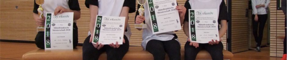 Bezirkstitel im 1er Kunstradfahren für Soli Schwabach