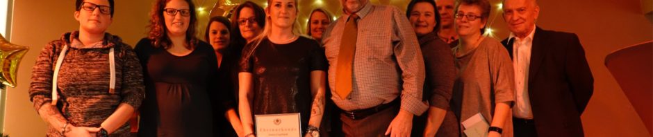 Soli-Weihnachtsfeier mit Ehrung