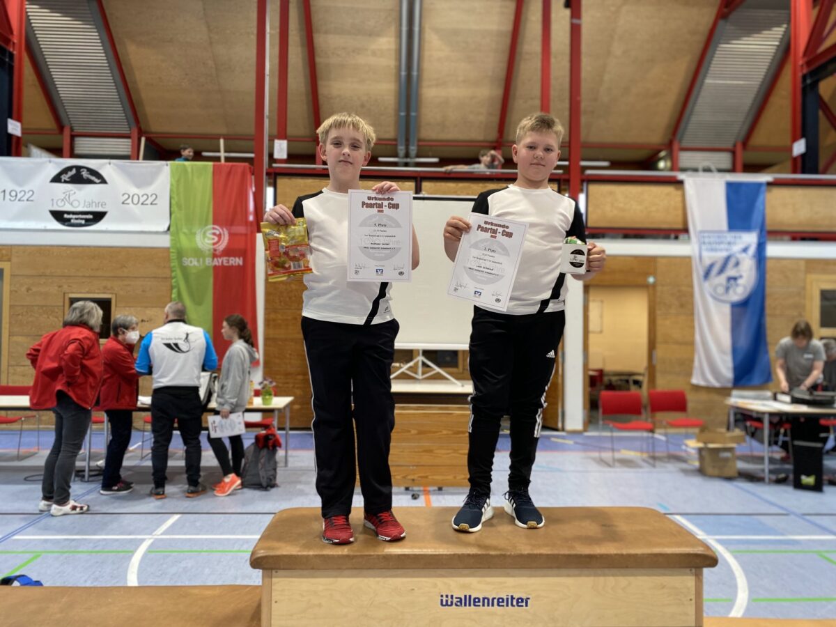 Barock-Cup, Paartal-Cup und Bezirksmeisterschaft