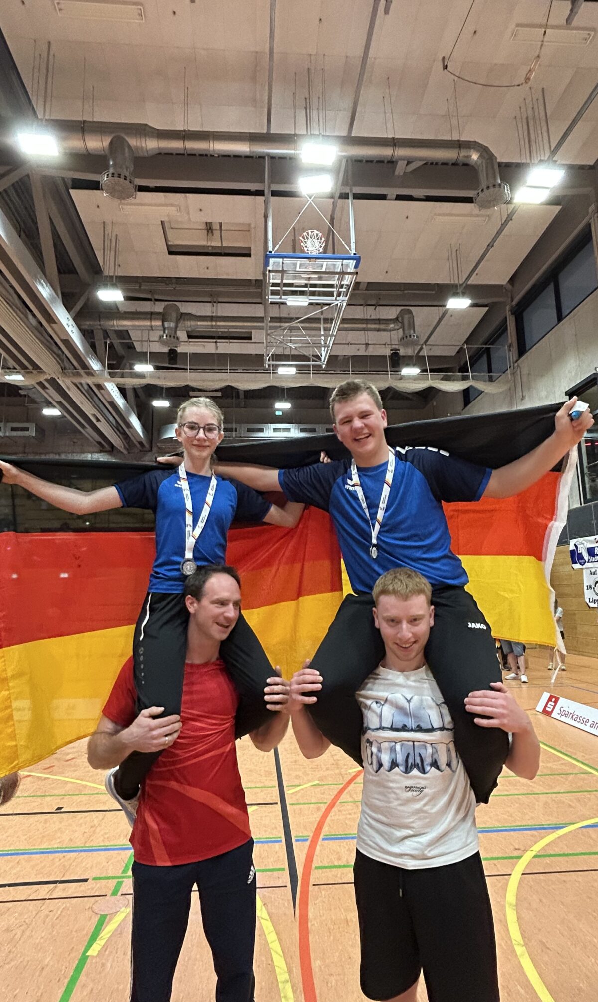 Deutsche Meisterschaft im Hallenradsport U17 / U19 – Starke Auftritte in Moers